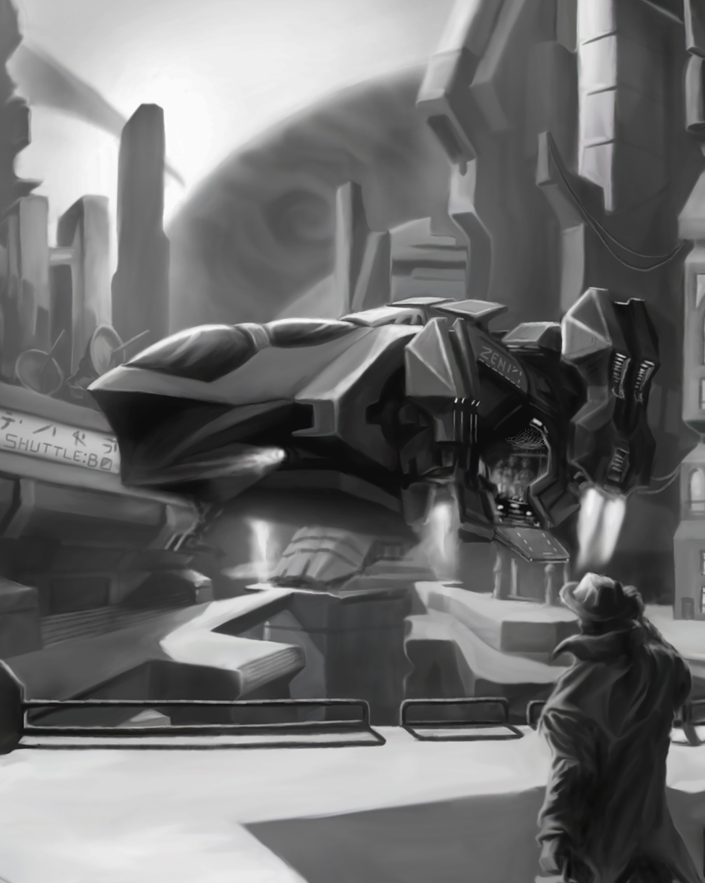 Morning Commute (Space Bus)