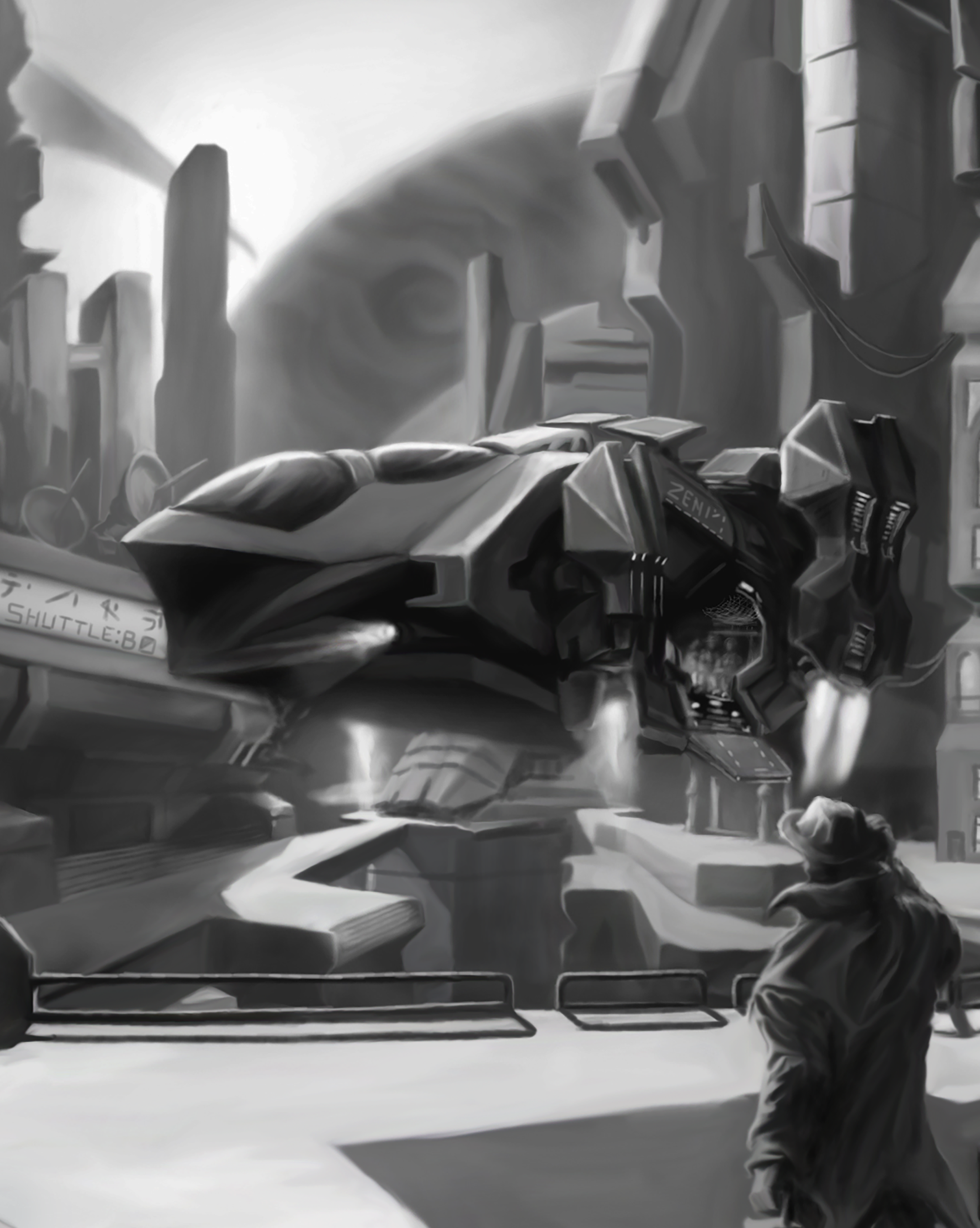 Morning Commute (Space Bus)