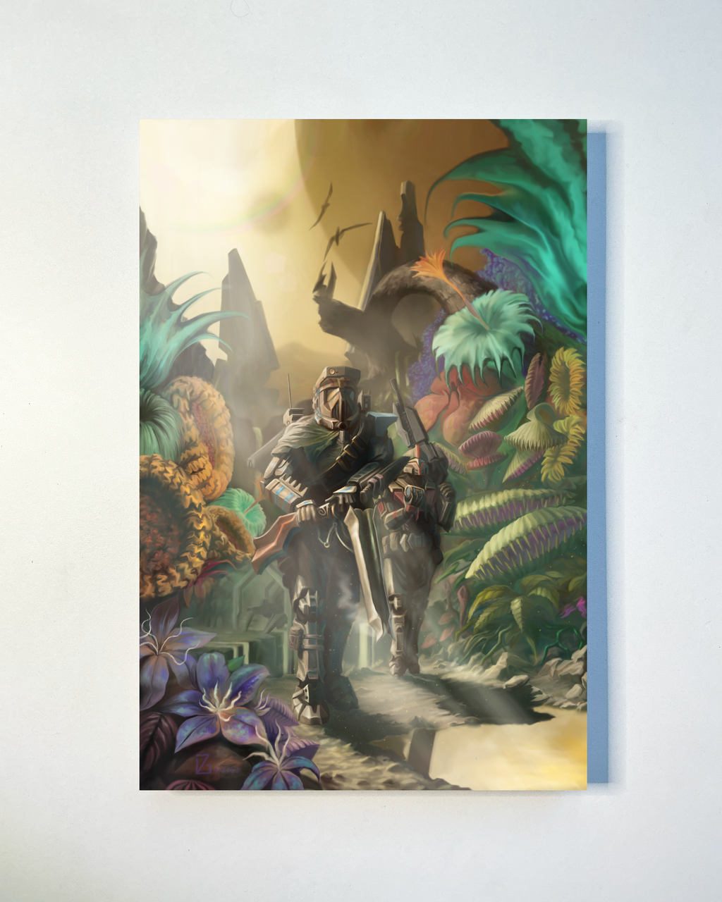 Walking on a Pretty Day (Alien Garden)