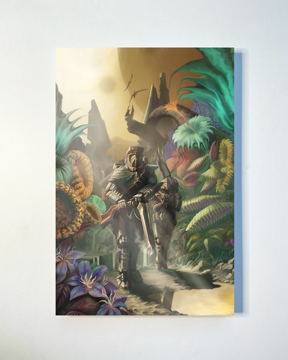 Walking on a Pretty Day (Alien Garden)